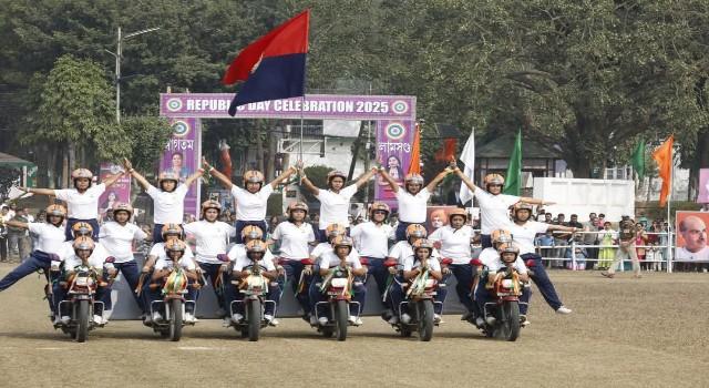 A glimpse of Republic Day celebration in Tripura on Jan 26, 2025